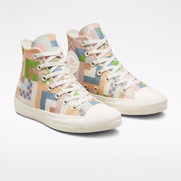 Converse Shoes - NWT | Converse Chuck Taylor All Star Crafted Abstract Stripes High Top Sneaker